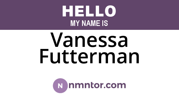 Vanessa Futterman