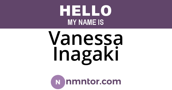 Vanessa Inagaki