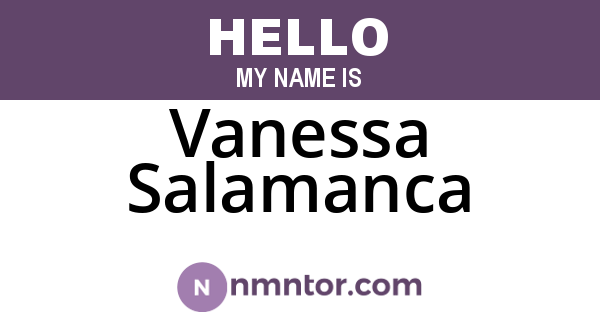 Vanessa Salamanca
