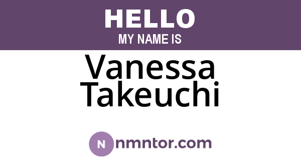 Vanessa Takeuchi