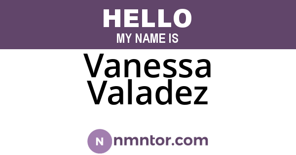 Vanessa Valadez