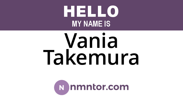 Vania Takemura