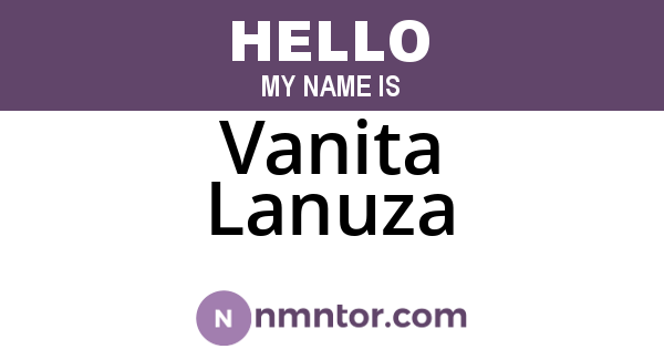 Vanita Lanuza