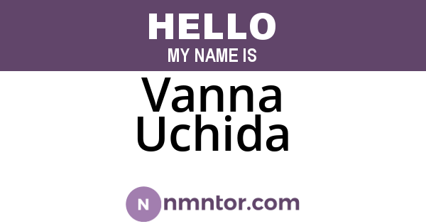 Vanna Uchida