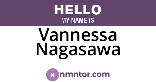 Vannessa Nagasawa
