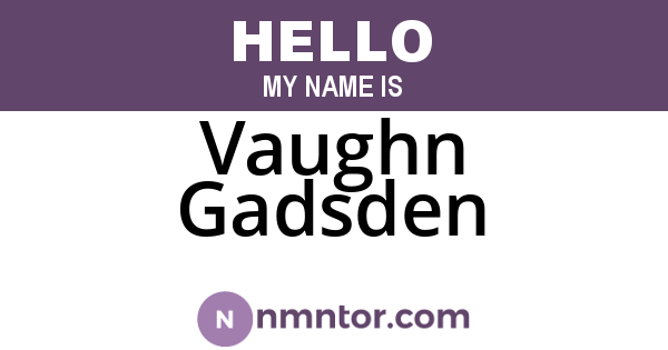 Vaughn Gadsden