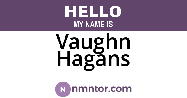 Vaughn Hagans
