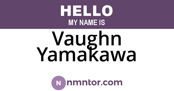 Vaughn Yamakawa