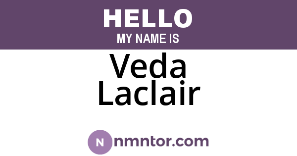 Veda Laclair