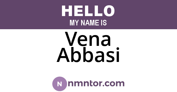 Vena Abbasi