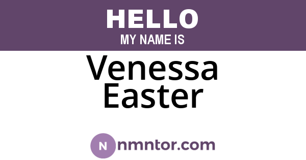 Venessa Easter