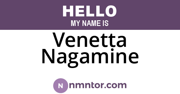 Venetta Nagamine