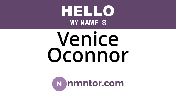Venice Oconnor