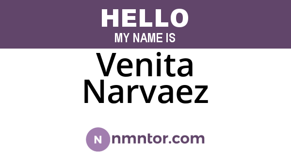 Venita Narvaez
