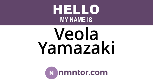 Veola Yamazaki