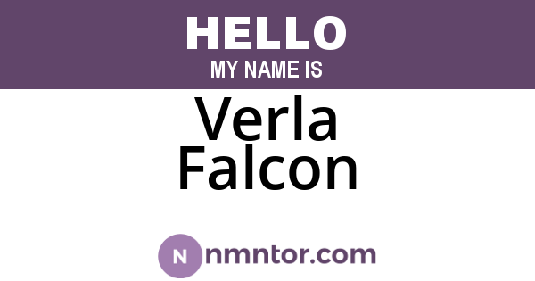 Verla Falcon