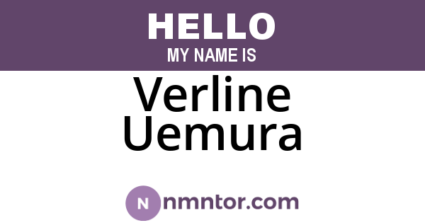 Verline Uemura