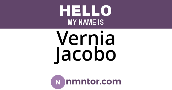 Vernia Jacobo