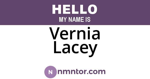 Vernia Lacey