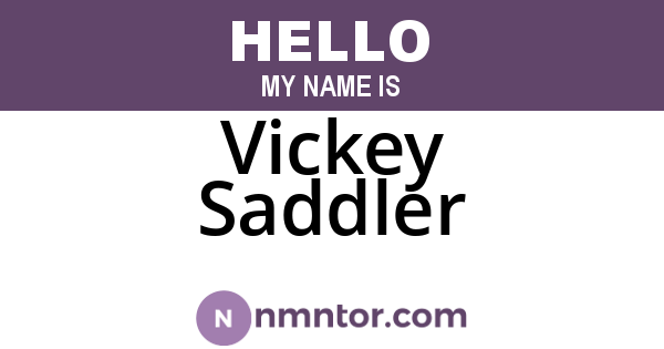 Vickey Saddler