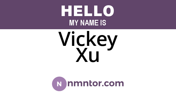 Vickey Xu