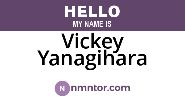 Vickey Yanagihara