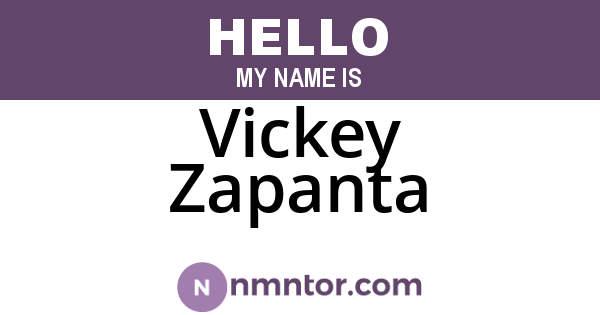 Vickey Zapanta
