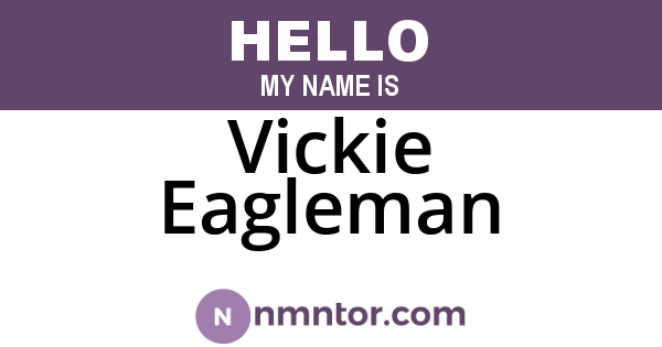 Vickie Eagleman
