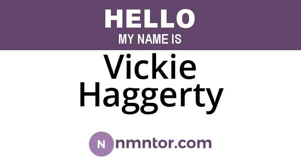 Vickie Haggerty