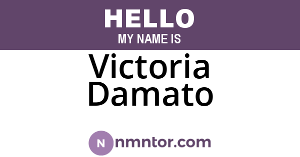 Victoria Damato