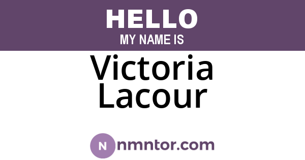 Victoria Lacour