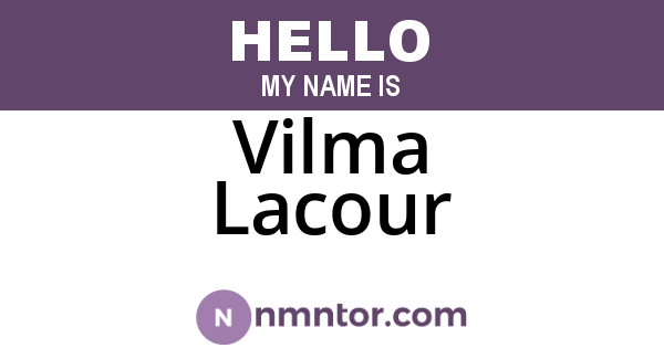 Vilma Lacour