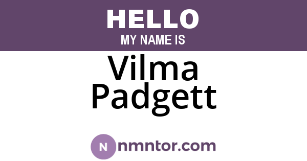 Vilma Padgett