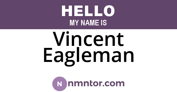 Vincent Eagleman