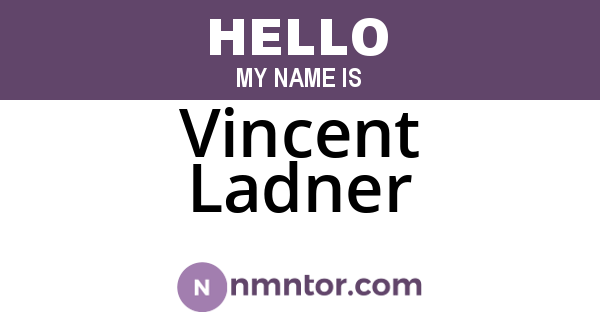 Vincent Ladner