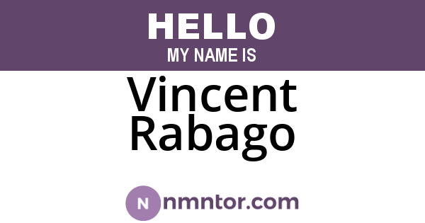Vincent Rabago