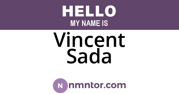 Vincent Sada