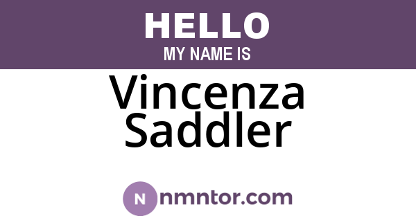 Vincenza Saddler