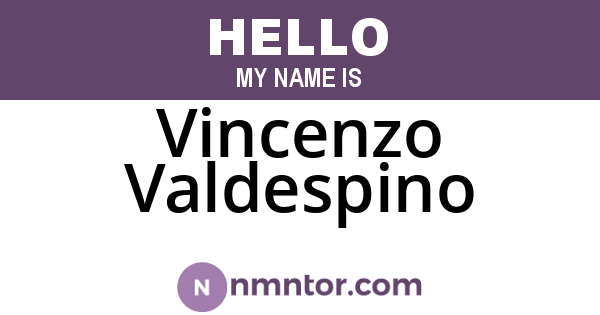 Vincenzo Valdespino