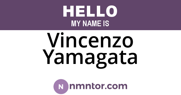Vincenzo Yamagata