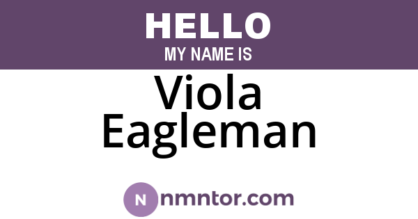 Viola Eagleman