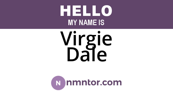 Virgie Dale