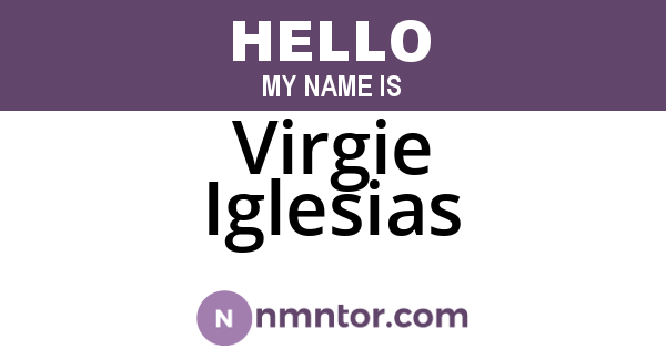 Virgie Iglesias