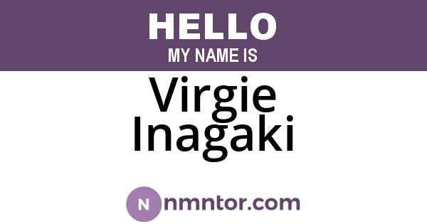 Virgie Inagaki