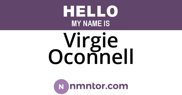 Virgie Oconnell