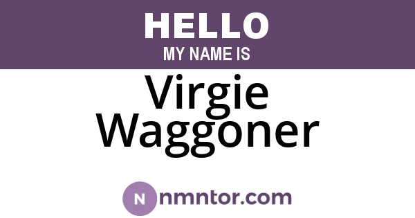 Virgie Waggoner