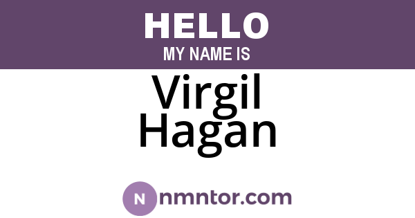 Virgil Hagan