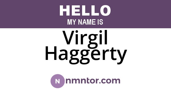 Virgil Haggerty