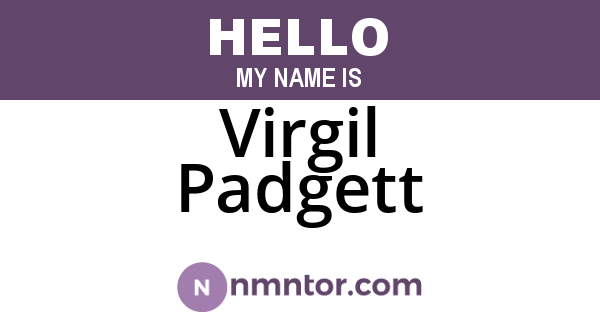 Virgil Padgett