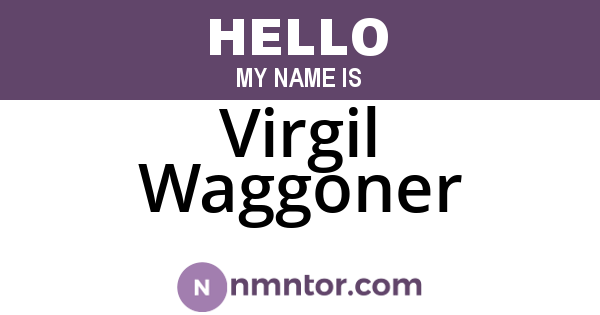 Virgil Waggoner